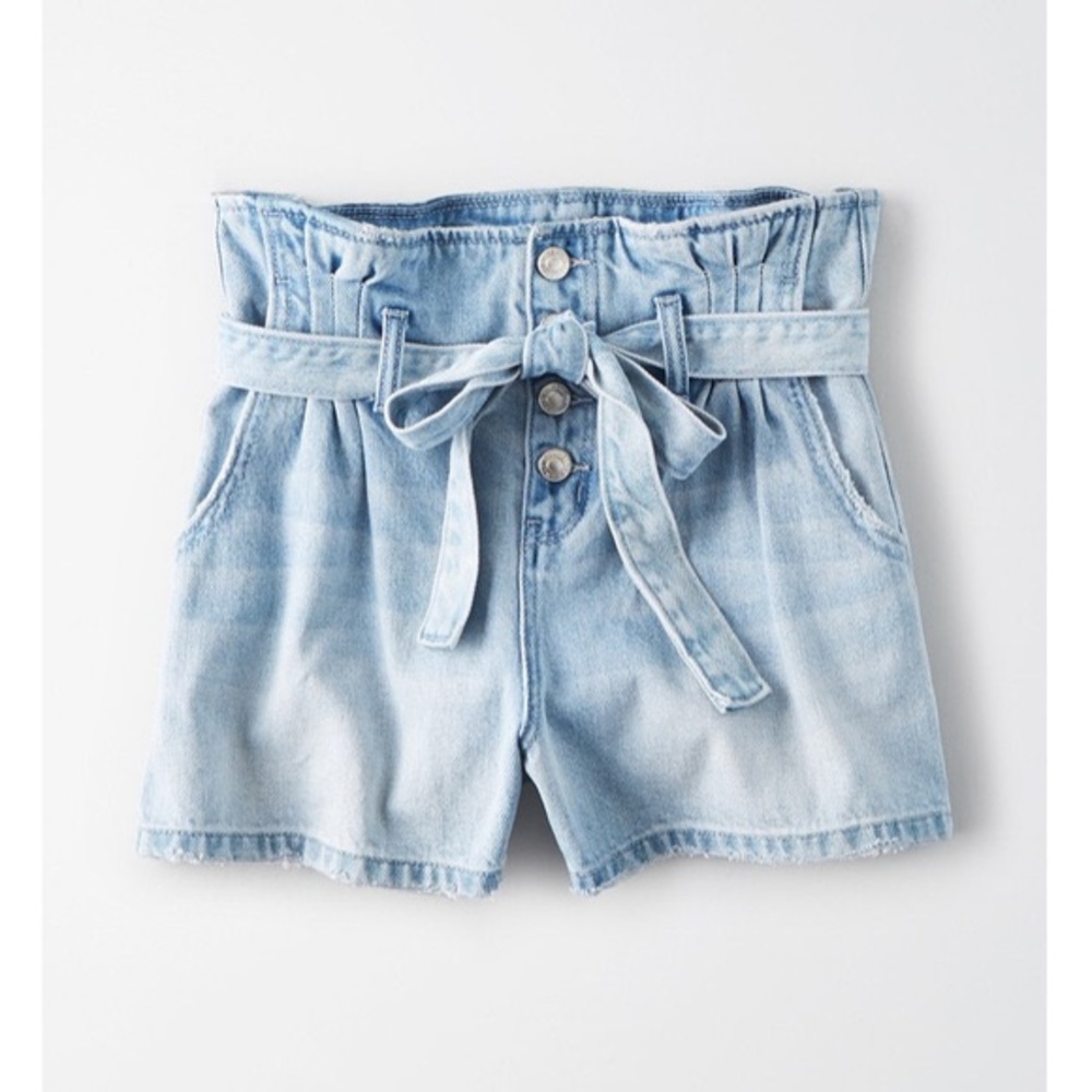 Paperbag mom short